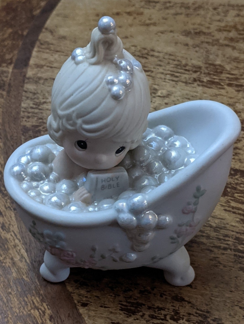 Precious Moments: "He Cleansed My Soul" #100277 (1985)